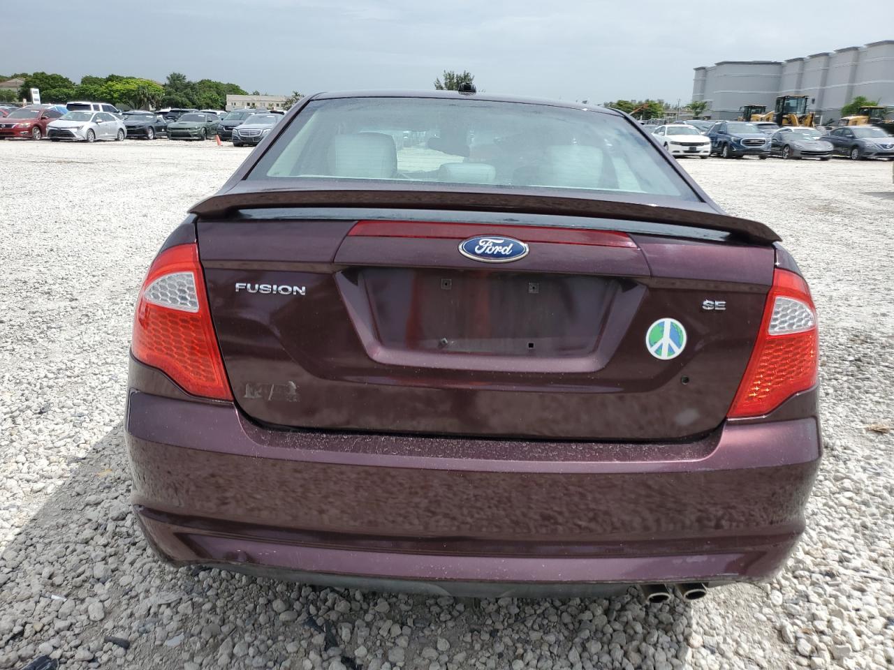 2011 Ford Fusion Se VIN: 3FAHP0HA4BR164856 Lot: 63012354