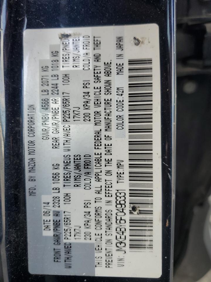 2015 Mazda Cx-5 Sport VIN: JM3KE4BY6F0496331 Lot: 61983424