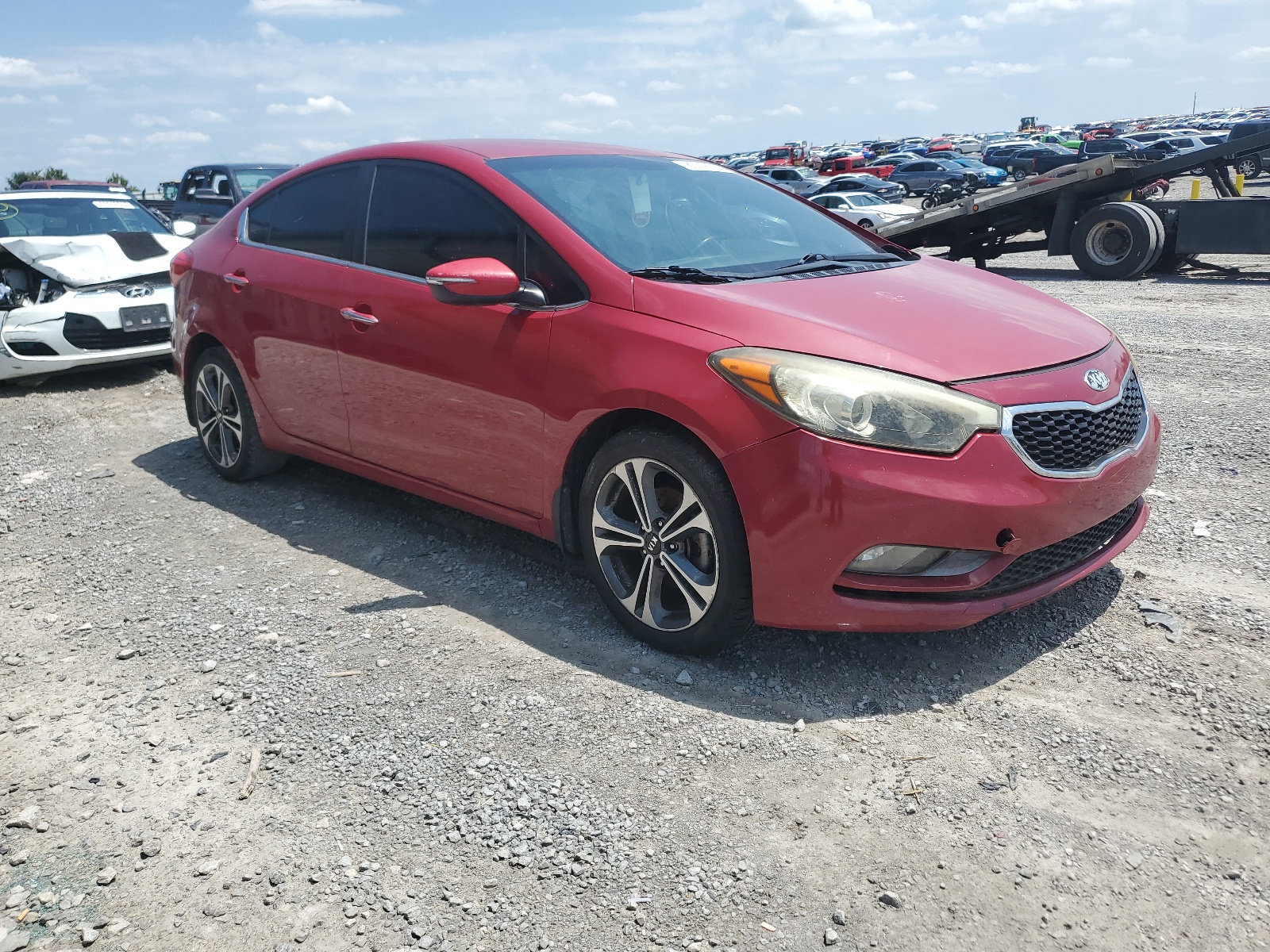 2014 Kia Forte Ex vin: KNAFX4A84E5195335