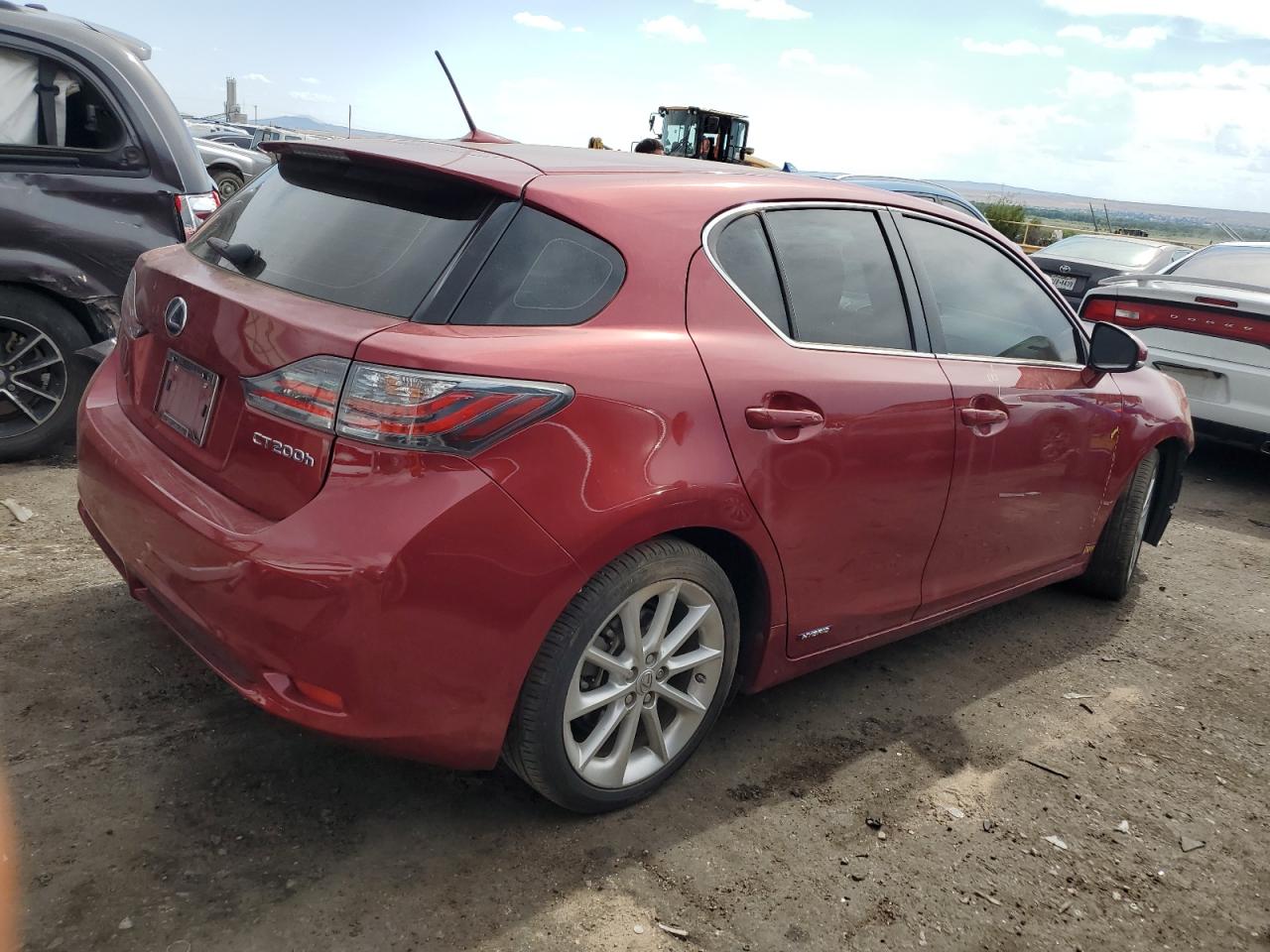 2012 Lexus Ct 200 VIN: JTHKD5BH7C2112377 Lot: 63016584