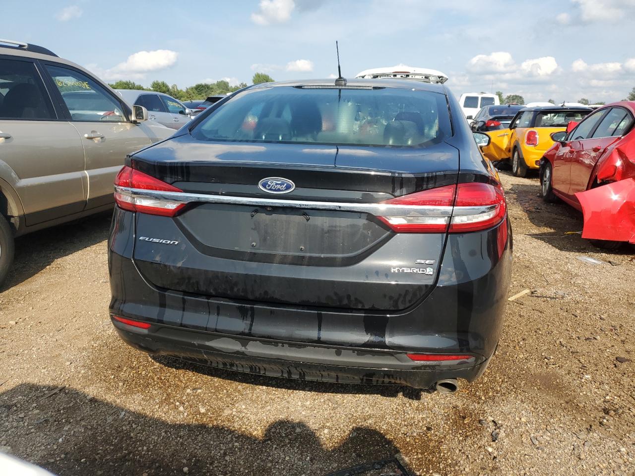 2017 Ford Fusion Se Hybrid VIN: 3FA6P0LU8HR336601 Lot: 62555434