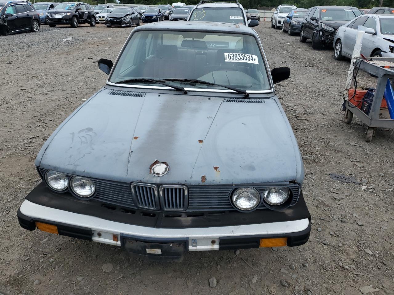 1986 BMW 528 E Automatic VIN: WBADK8309G9705694 Lot: 63933534