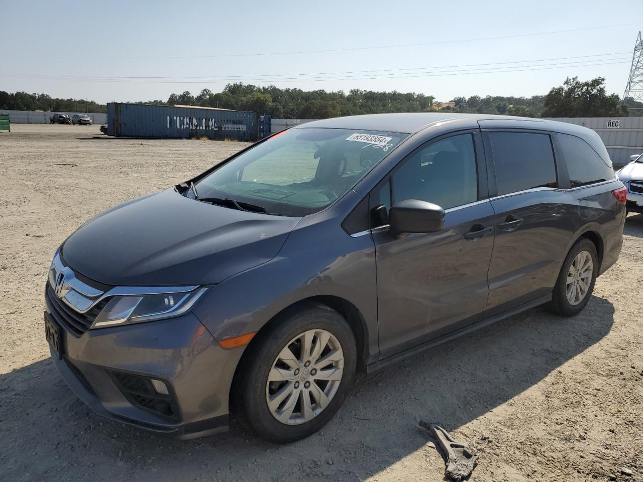 2020 Honda Odyssey Lx vin: 5FNRL6H29LB028828