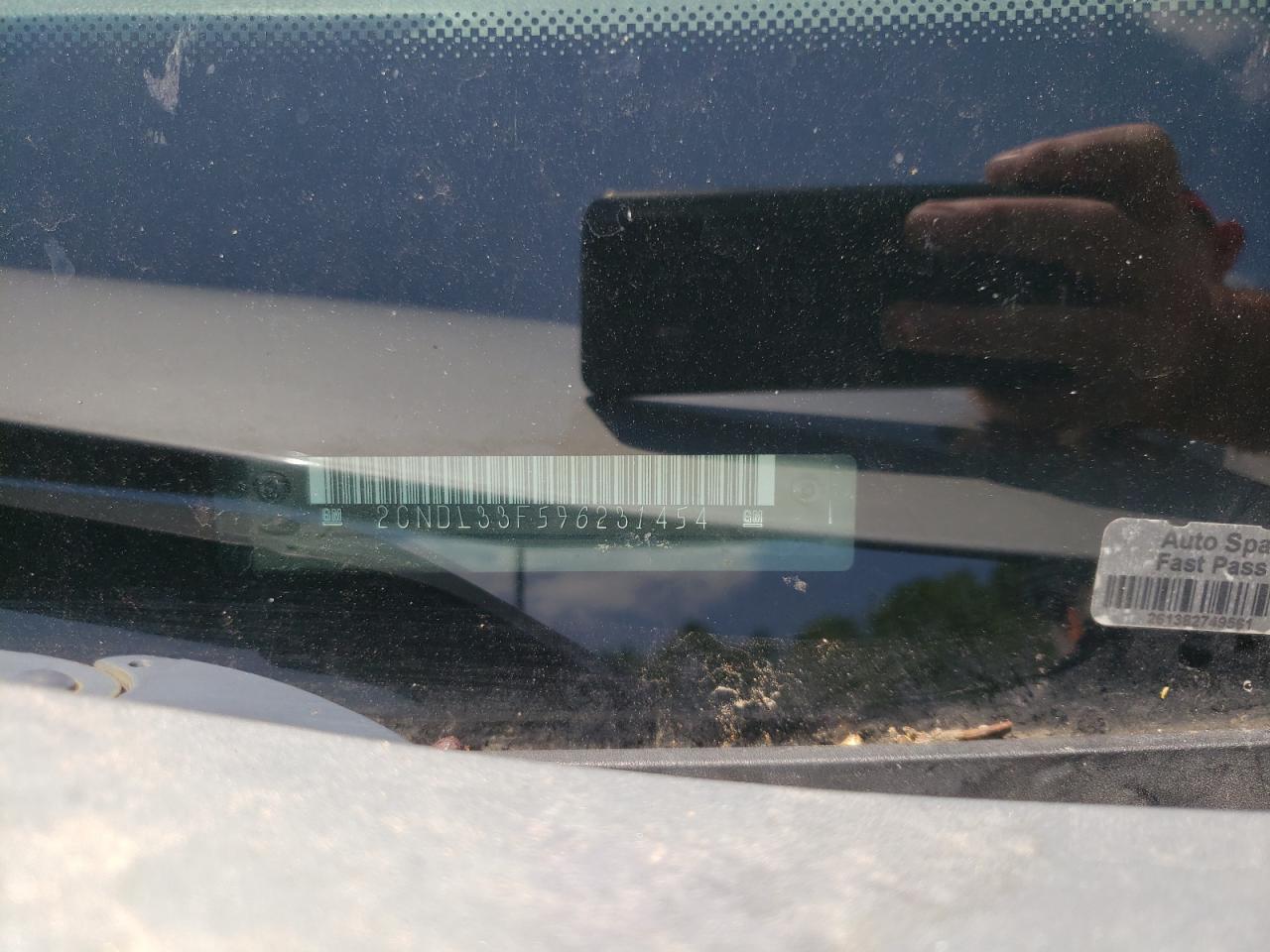 2009 Chevrolet Equinox Lt VIN: 2CNDL33F596231454 Lot: 63193484