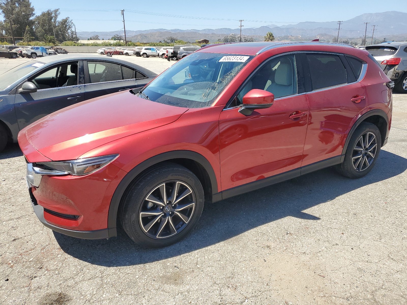 2018 Mazda Cx-5 Grand Touring vin: JM3KFADM8J0364170