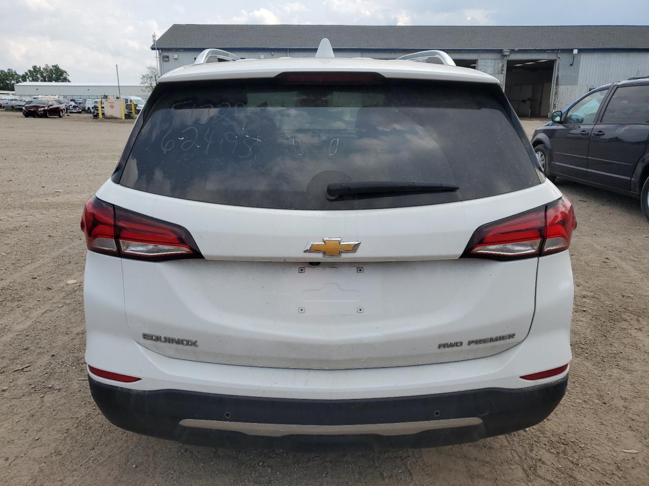 2022 Chevrolet Equinox Premier VIN: 3GNAXXEV0NS107098 Lot: 62789324