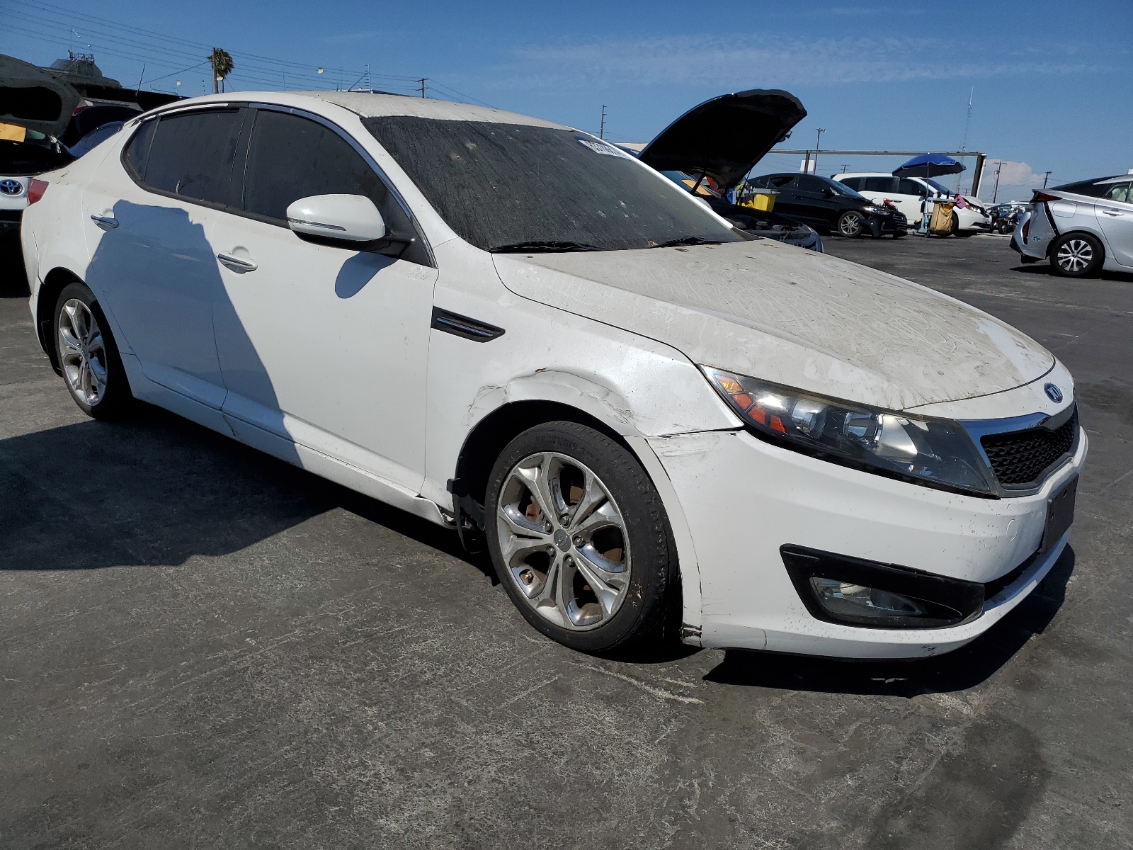 2013 Kia Optima Lx vin: KNAGM4A75D5378231