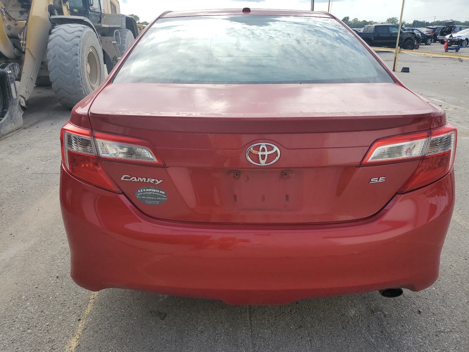 2012 Toyota Camry Base vin: 4T1BF1FK0CU543735