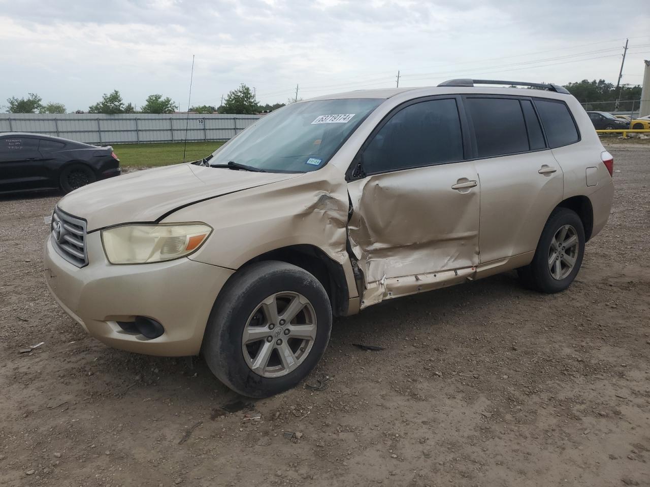 2008 Toyota Highlander  de vânzare în Houston, TX - Side
