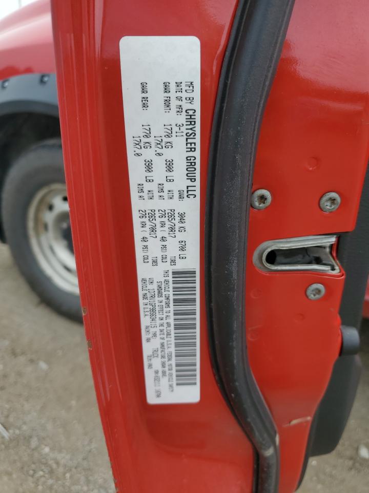 2011 Dodge Ram 1500 VIN: 1D7RV1GP9BS634115 Lot: 64745864