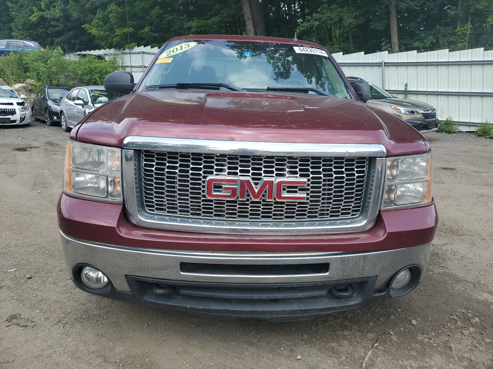 2013 GMC Sierra K1500 Sle vin: 1GTR2VE76DZ162141