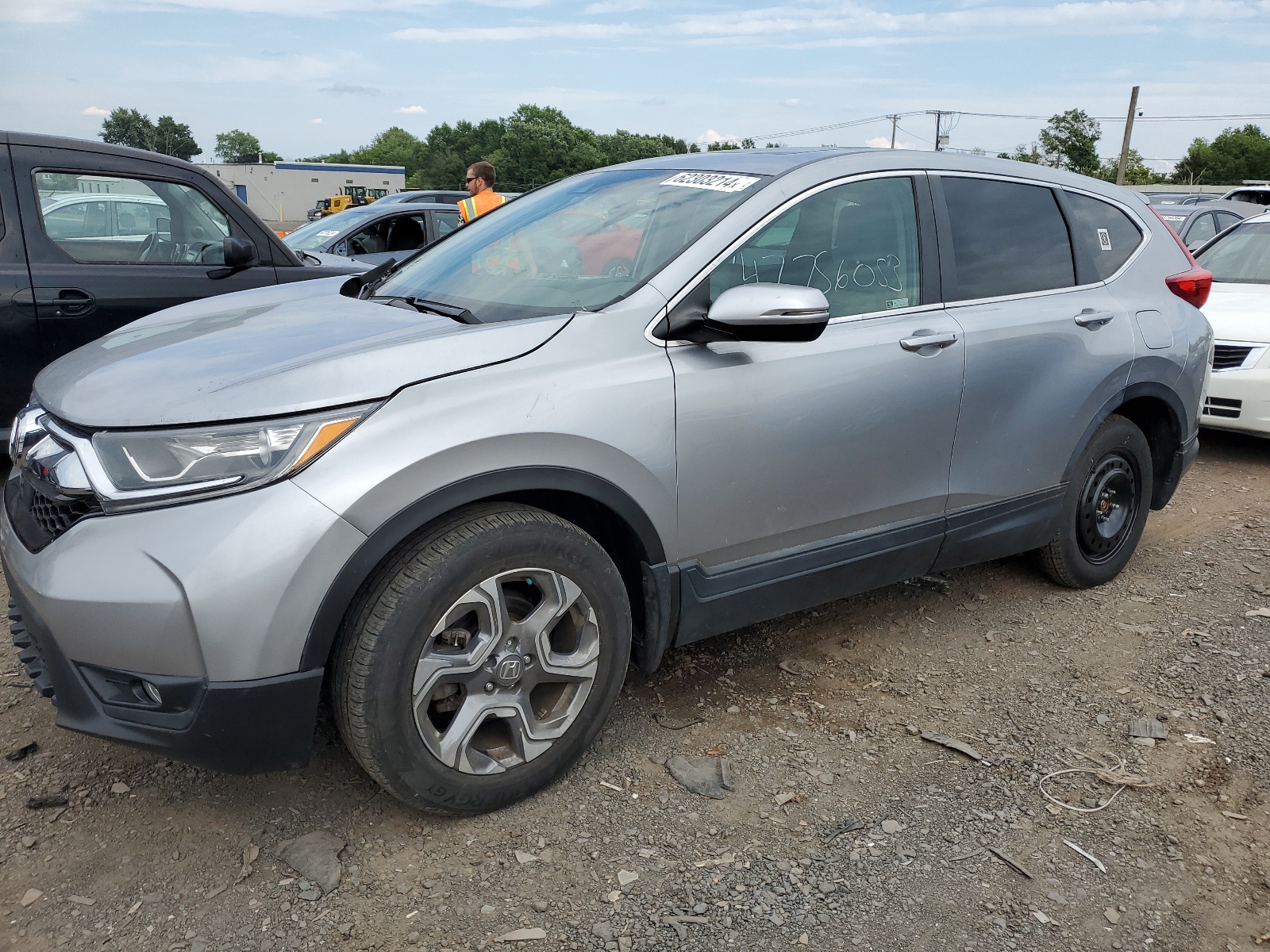 2019 Honda Cr-V Ex vin: JHLRW2H53KX000489