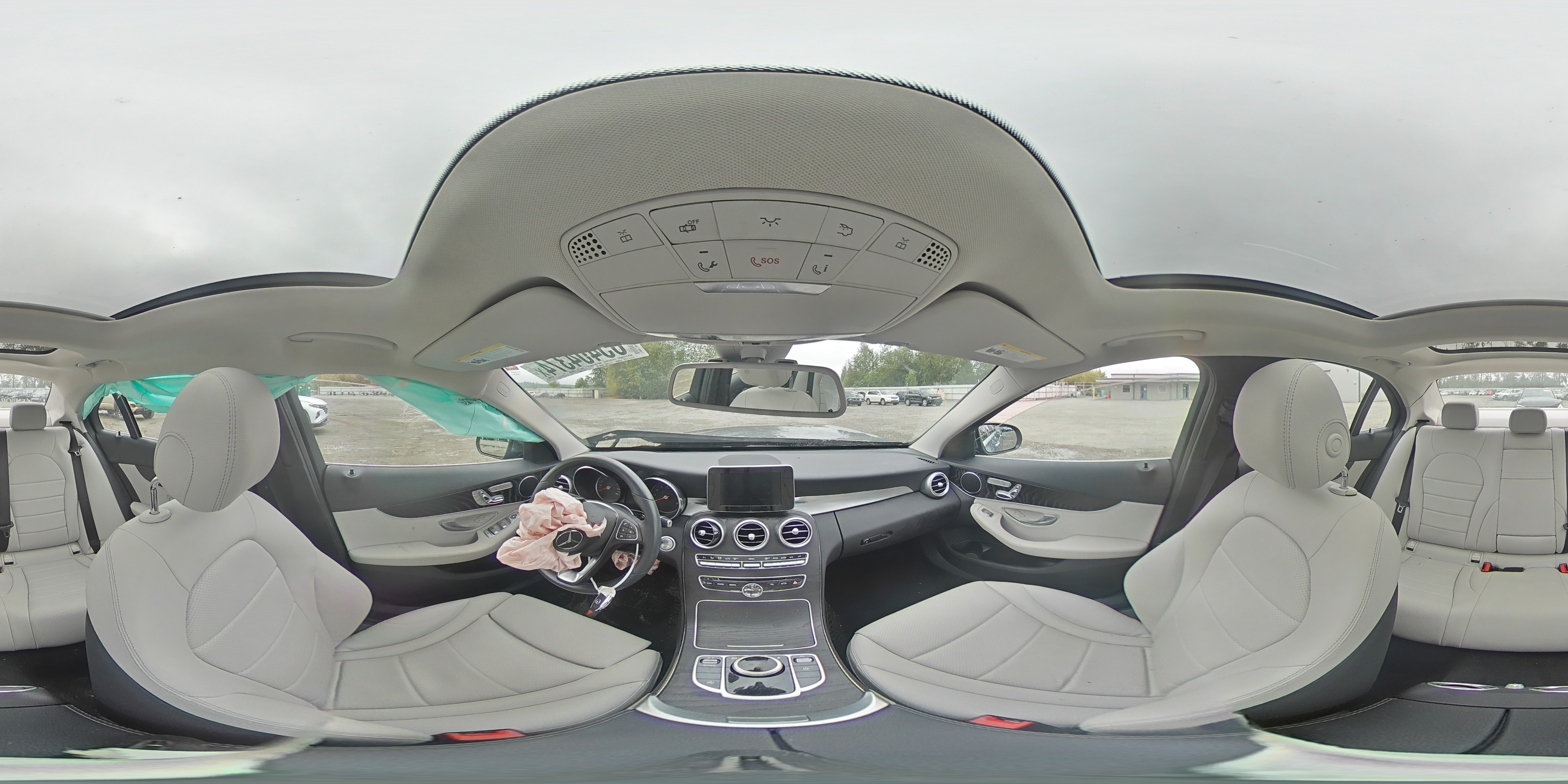 2017 Mercedes-Benz C 300 4Matic VIN: 55SWF4KB1HU232133 Lot: 65404374