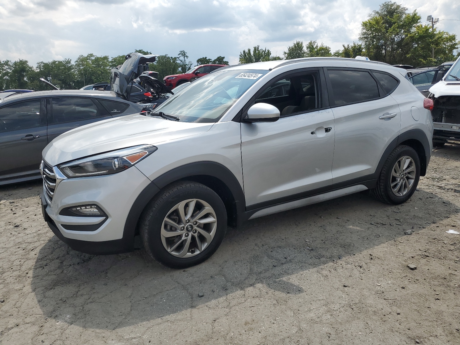 KM8J3CA4XHU459096 2017 Hyundai Tucson Limited