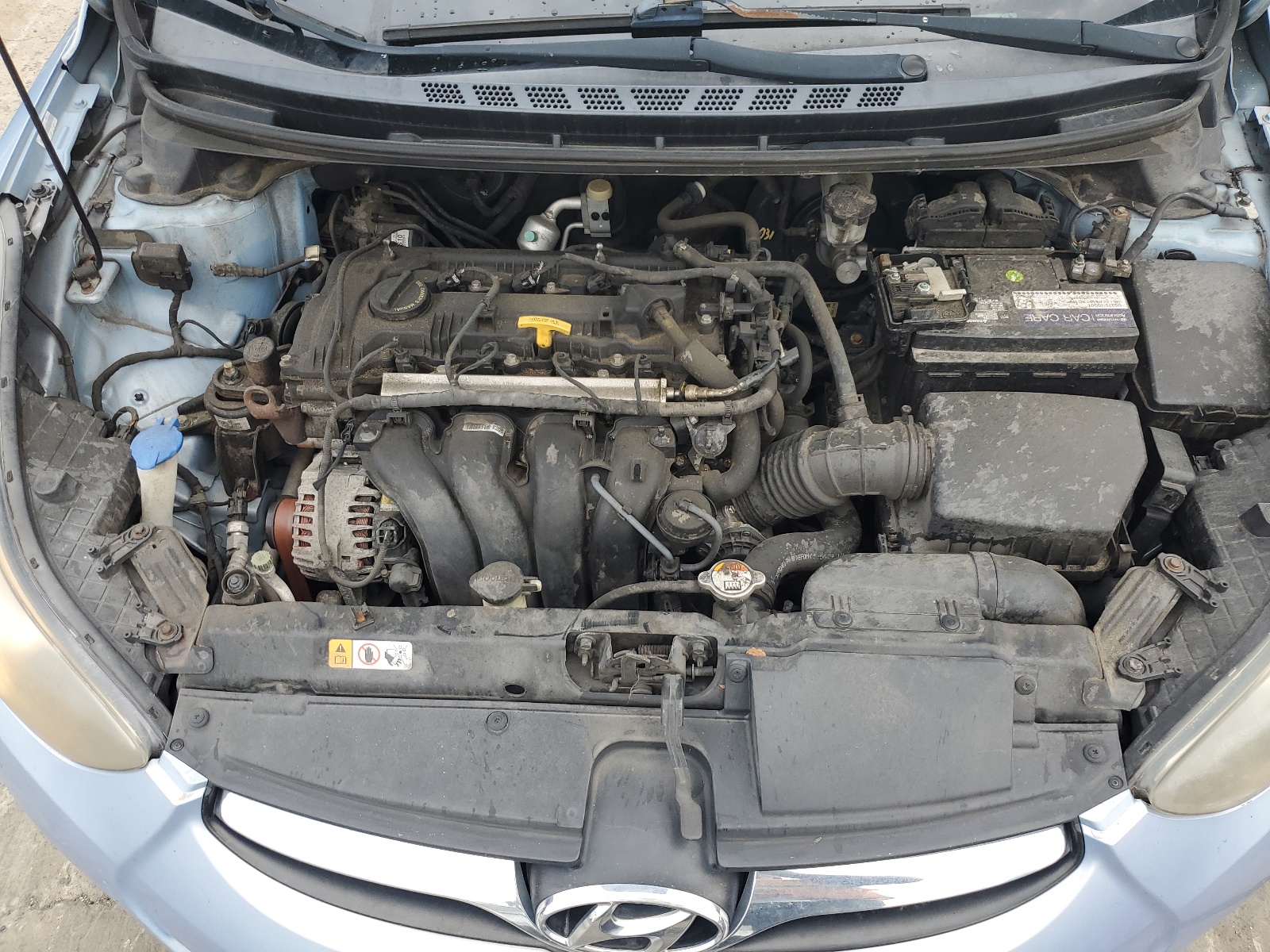 KMHDH4AE2CU382973 2012 Hyundai Elantra Gls