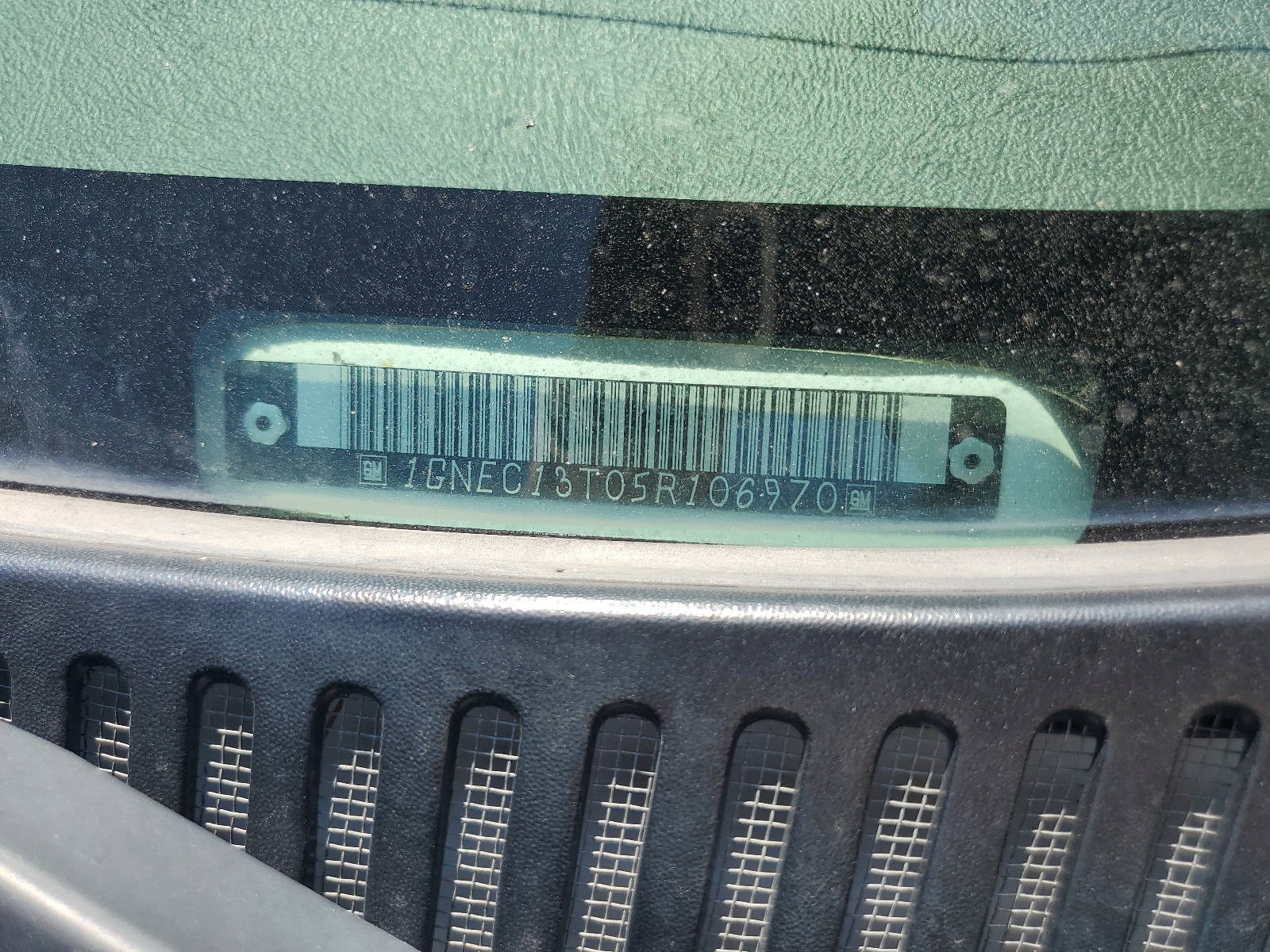 1GNEC13T05R106970 2005 Chevrolet Tahoe C1500