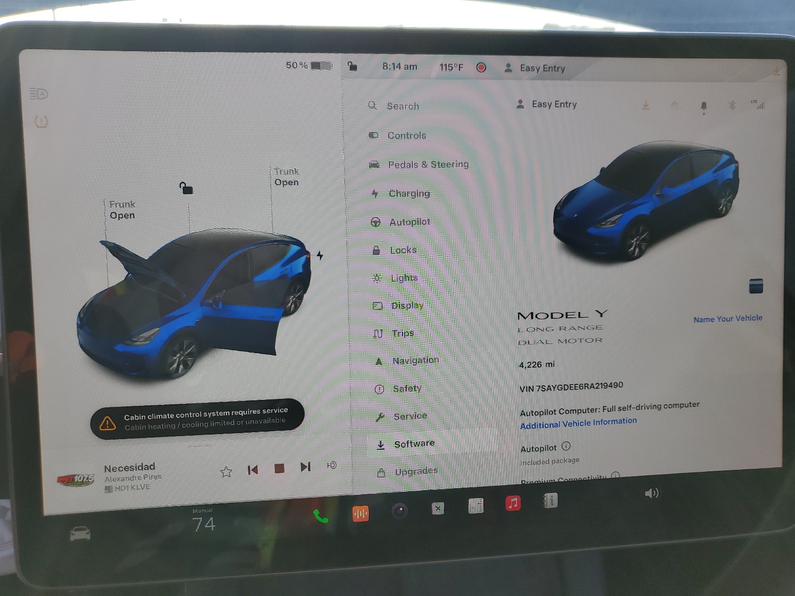 7SAYGDEE6RA219490 2024 Tesla Model Y