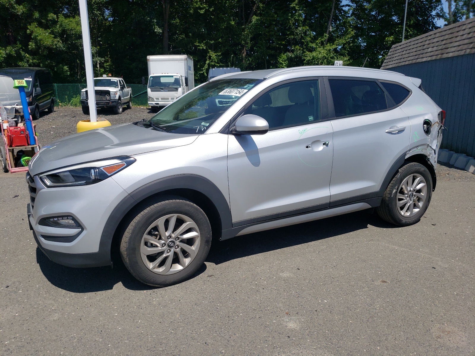 KM8J3CA41HU376527 2017 Hyundai Tucson Limited