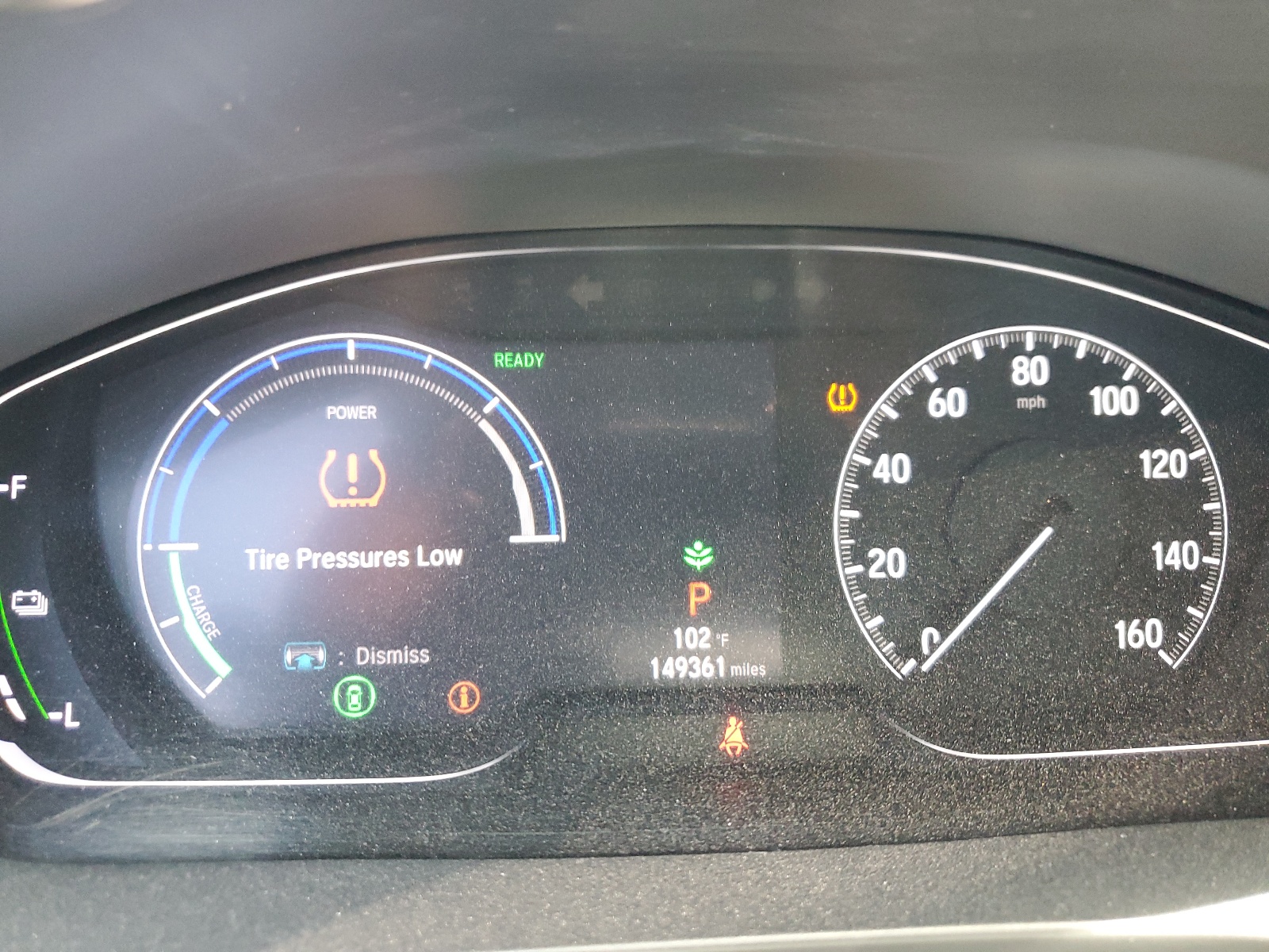 19XZE4F57KE011249 2019 Honda Insight Ex