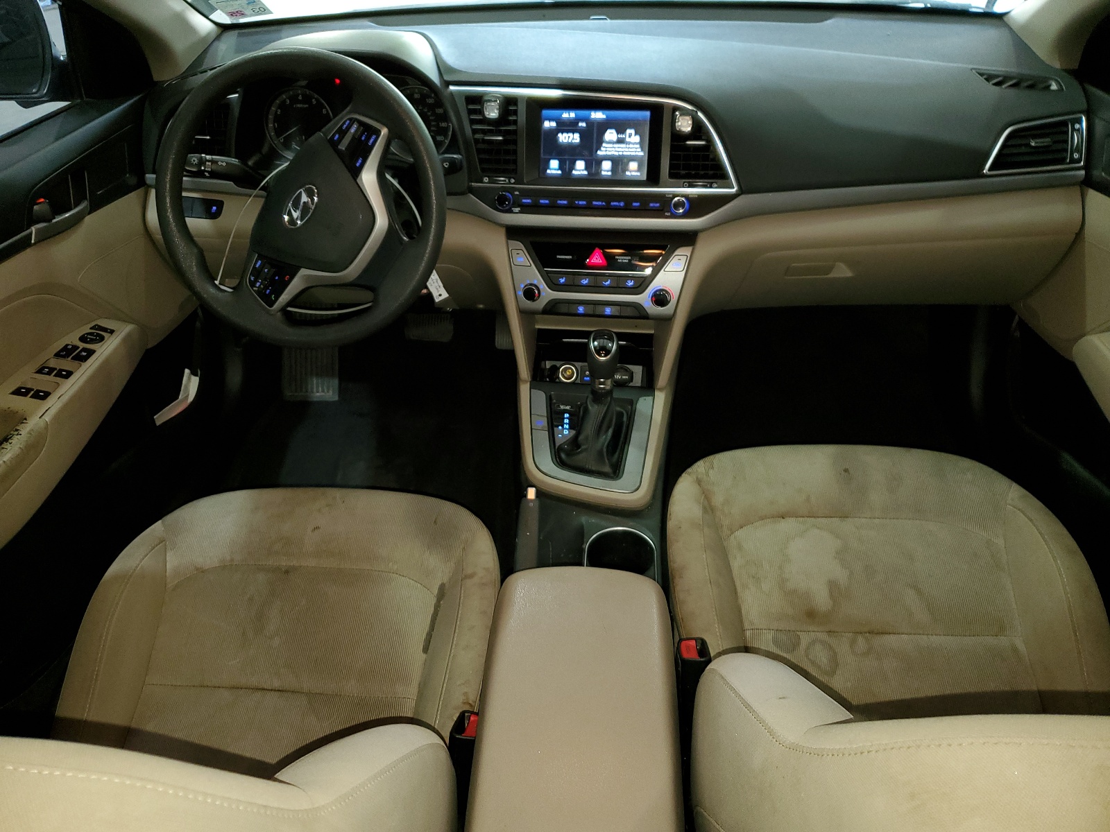 KMHD84LF3HU384812 2017 Hyundai Elantra Se