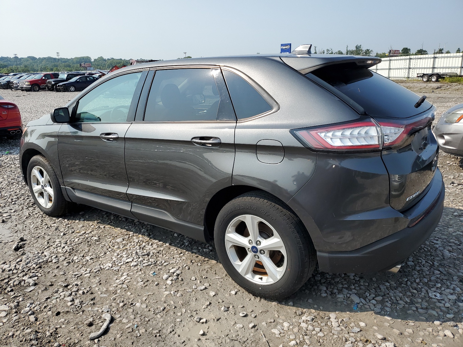 2018 Ford Edge Se vin: 2FMPK4G95JBB39198