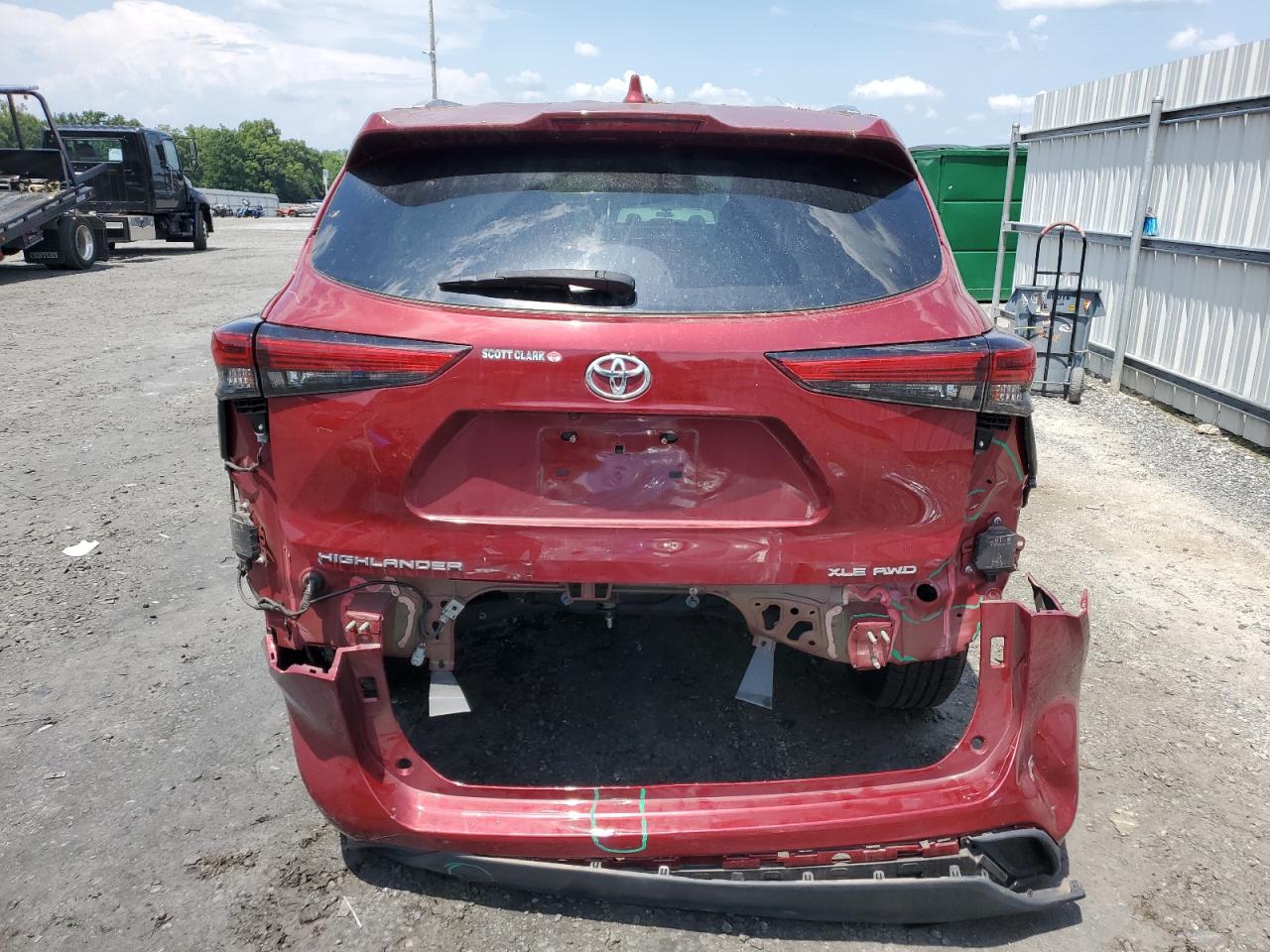 2021 Toyota Highlander Xle VIN: 5TDGZRBH2MS084949 Lot: 63269984