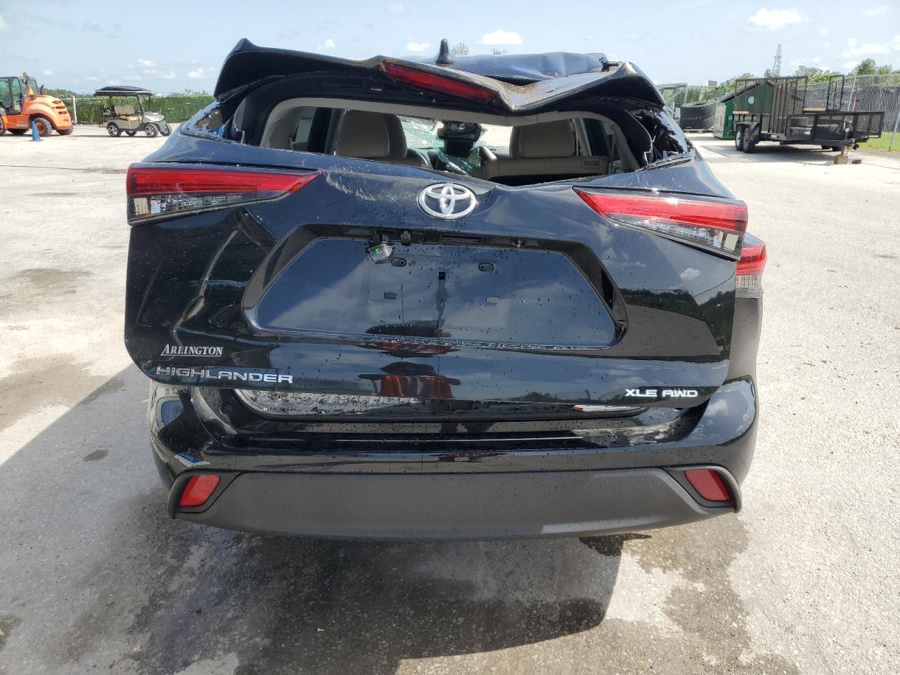 2022 Toyota Highlander Xle VIN: 5TDGZRBH2NS587074 Lot: 64179714