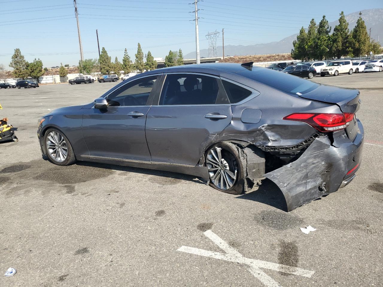 2016 Hyundai Genesis 3.8L VIN: KMHGN4JE0GU134328 Lot: 64807824