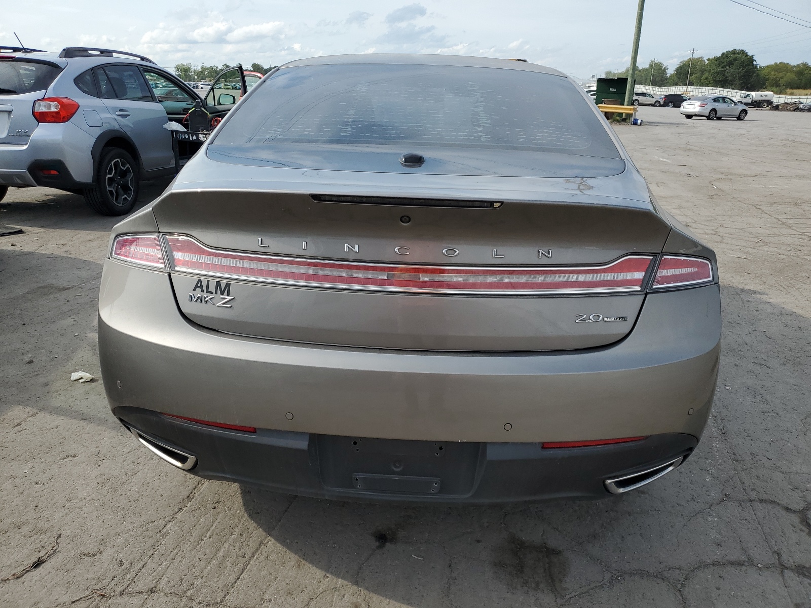 2016 Lincoln Mkz vin: 3LN6L2G93GR615276