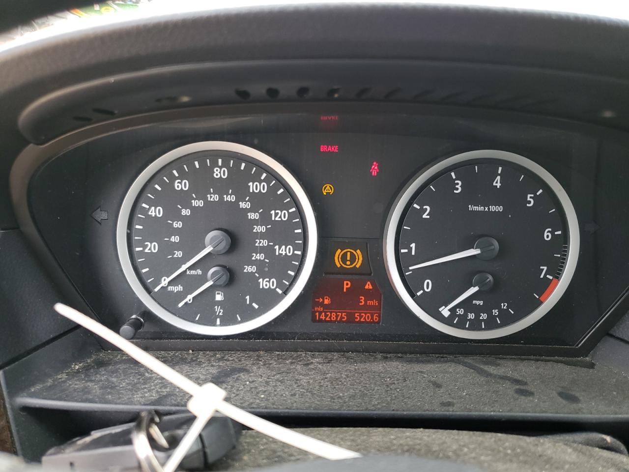 2007 BMW 525 I VIN: WBANE53597CW65545 Lot: 63903124