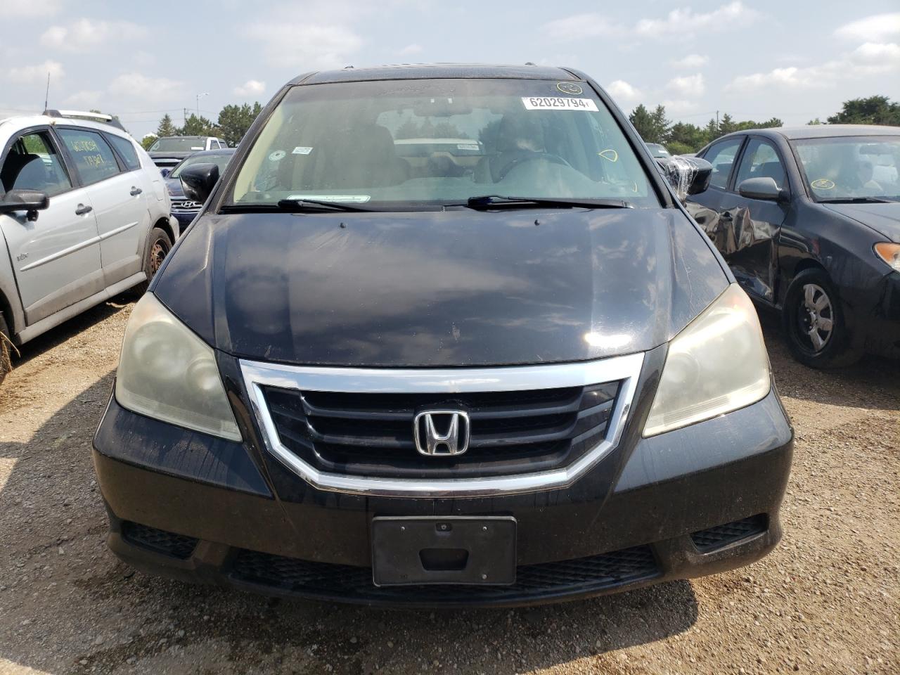 2009 Honda Odyssey Exl VIN: 5FNRL38629B009385 Lot: 62029794