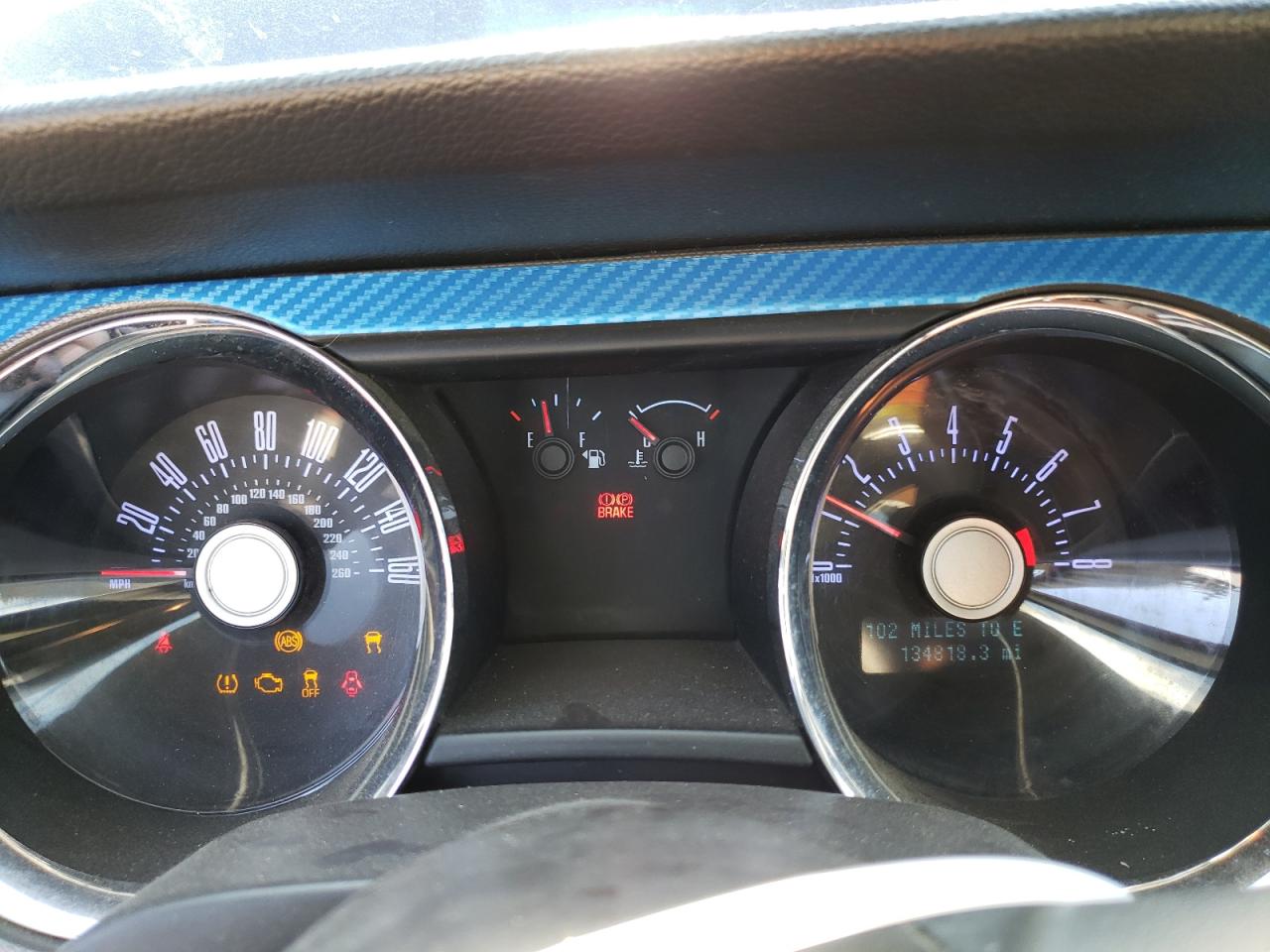 2012 Ford Mustang VIN: 1ZVBP8EM5C5232242 Lot: 63932344