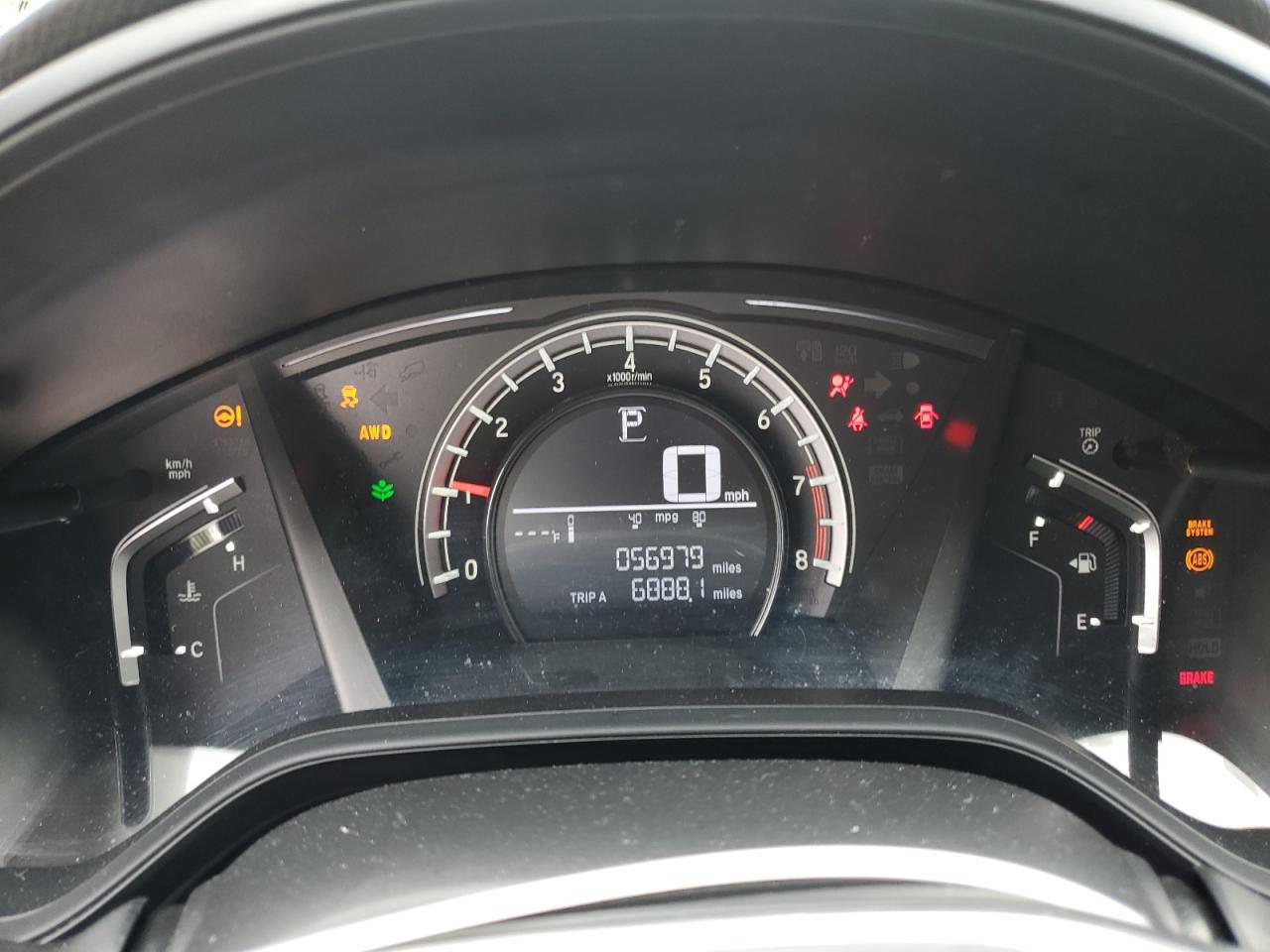 2019 Honda Cr-V Lx VIN: 2HKRW6H36KH231031 Lot: 61811804