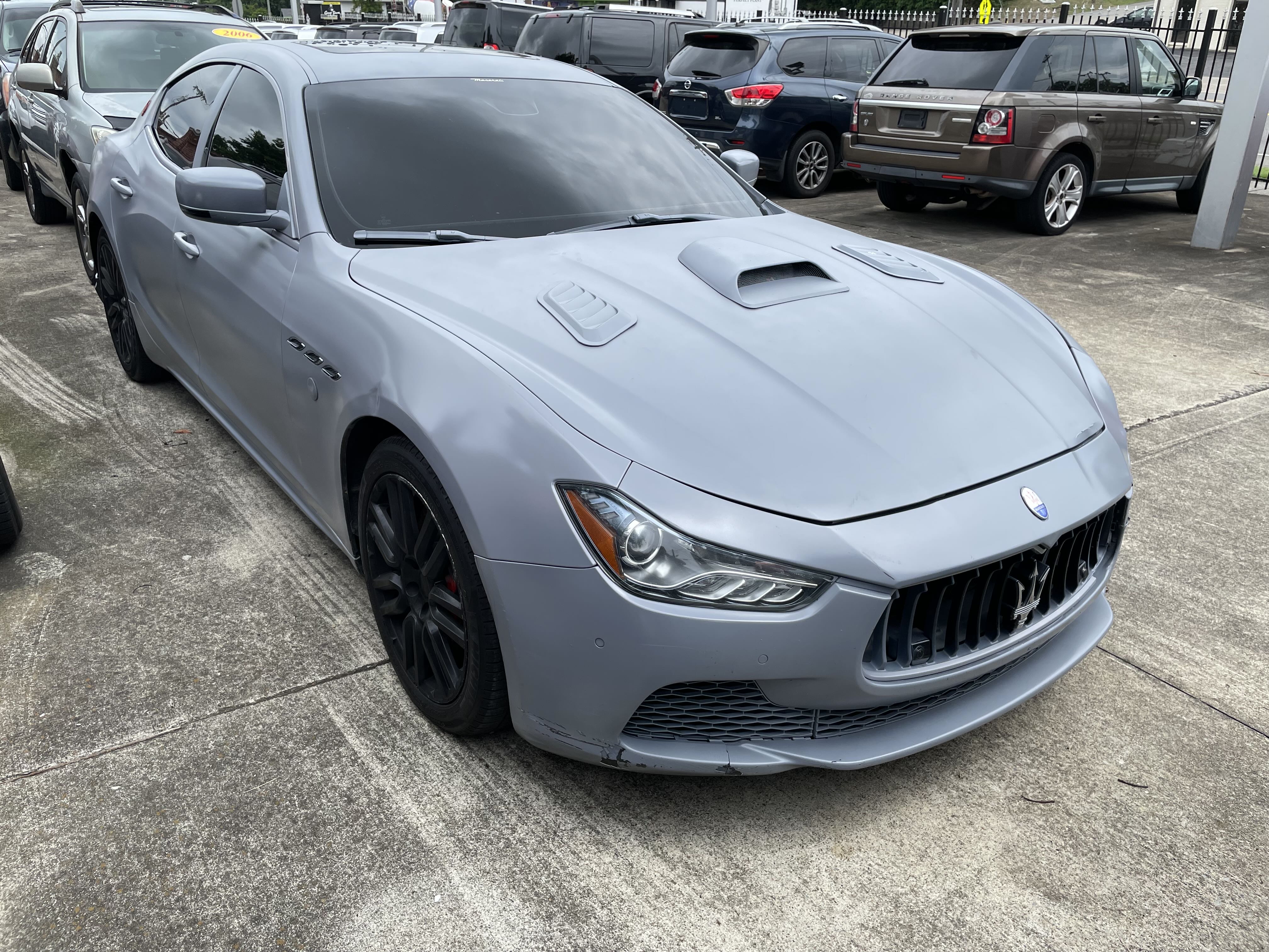 2015 Maserati Ghibli S vin: ZAM57RTAXF1157351