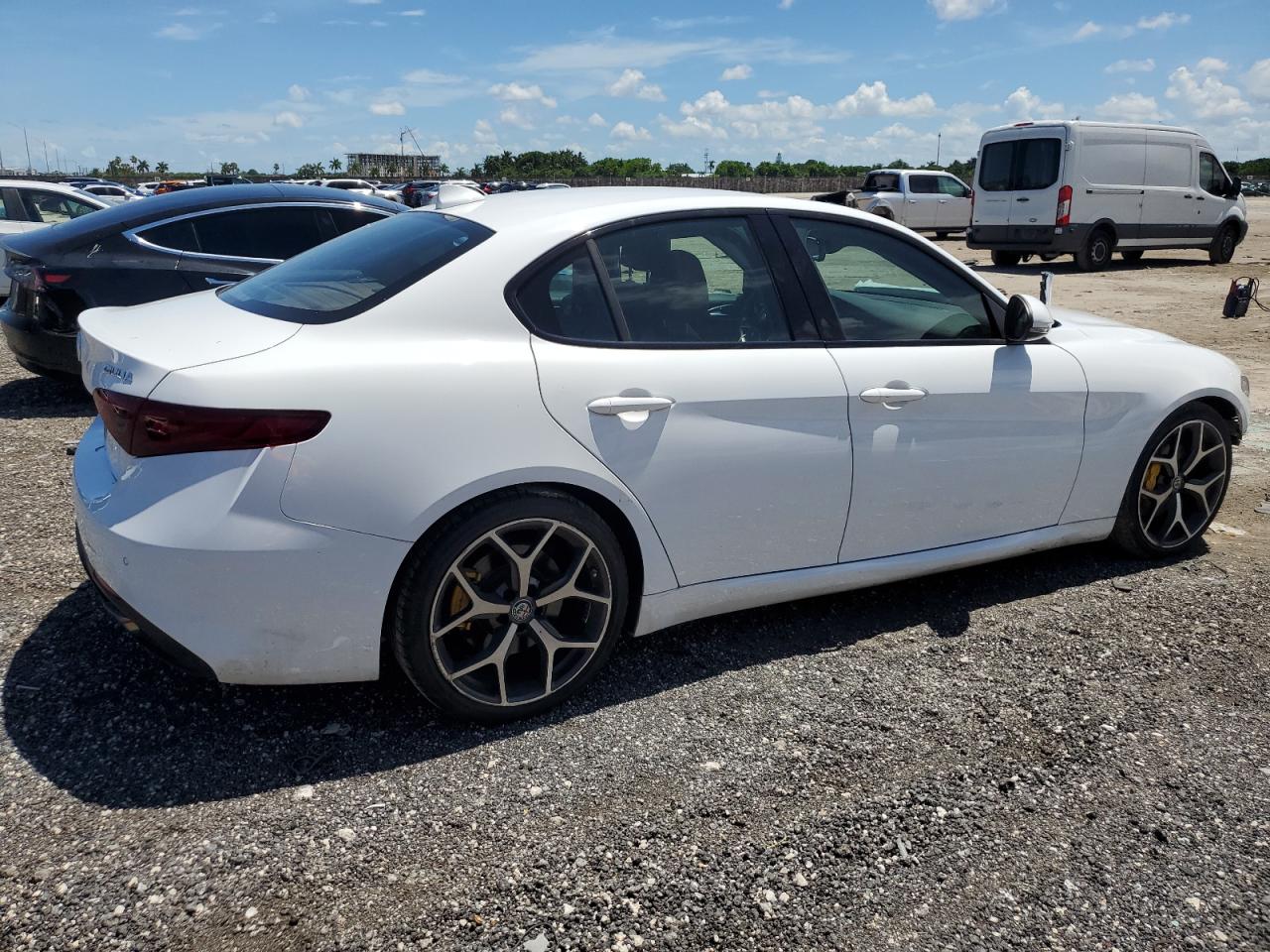 2019 Alfa Romeo Giulia VIN: ZARFAMAN2K7598343 Lot: 63683624