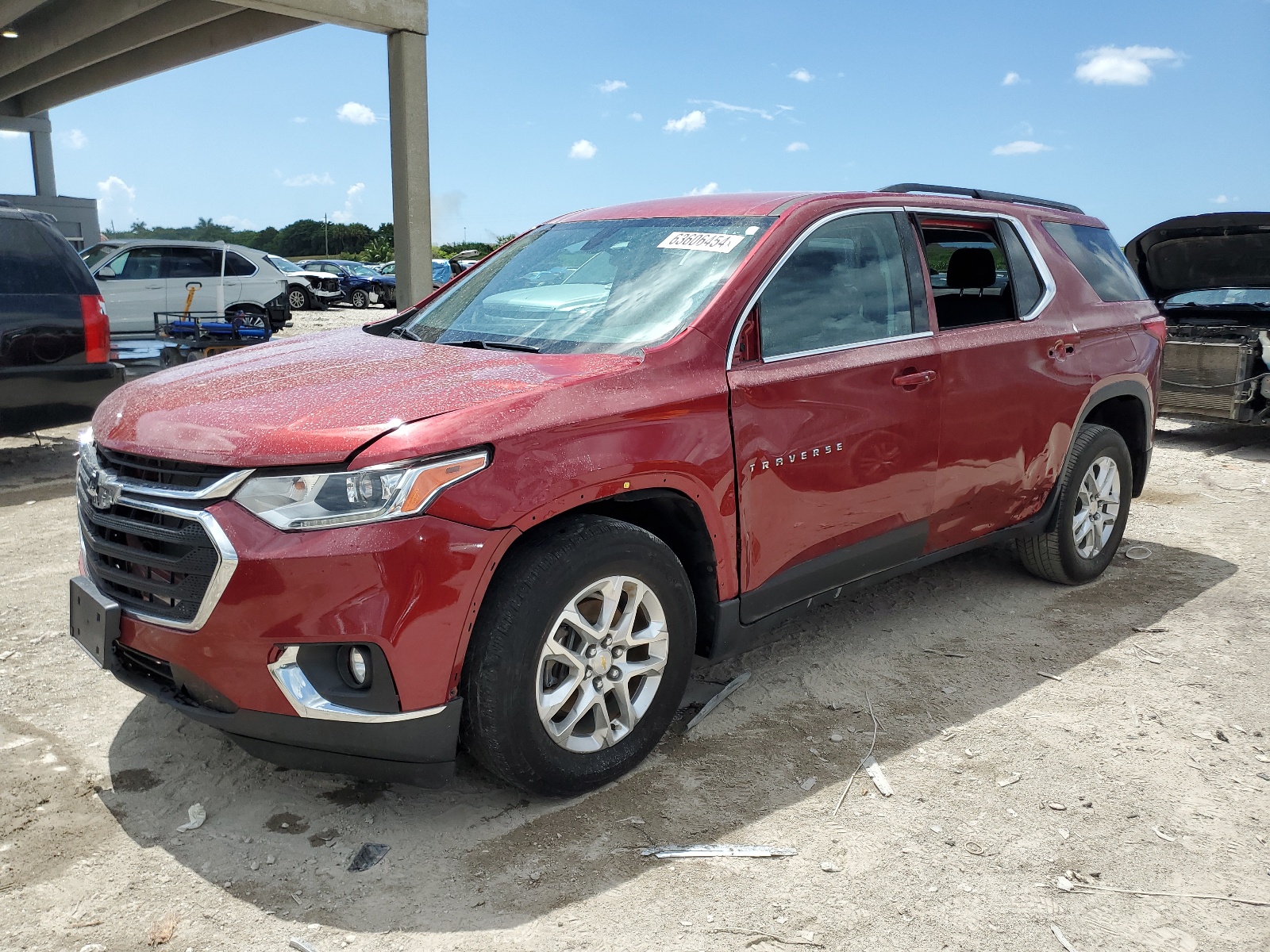 2019 Chevrolet Traverse Lt vin: 1GNERHKW6KJ147195