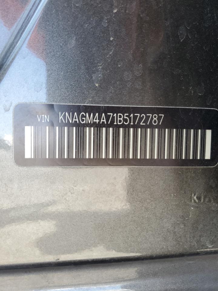 2011 Kia Optima Lx VIN: KNAGM4A71B5172787 Lot: 64972824