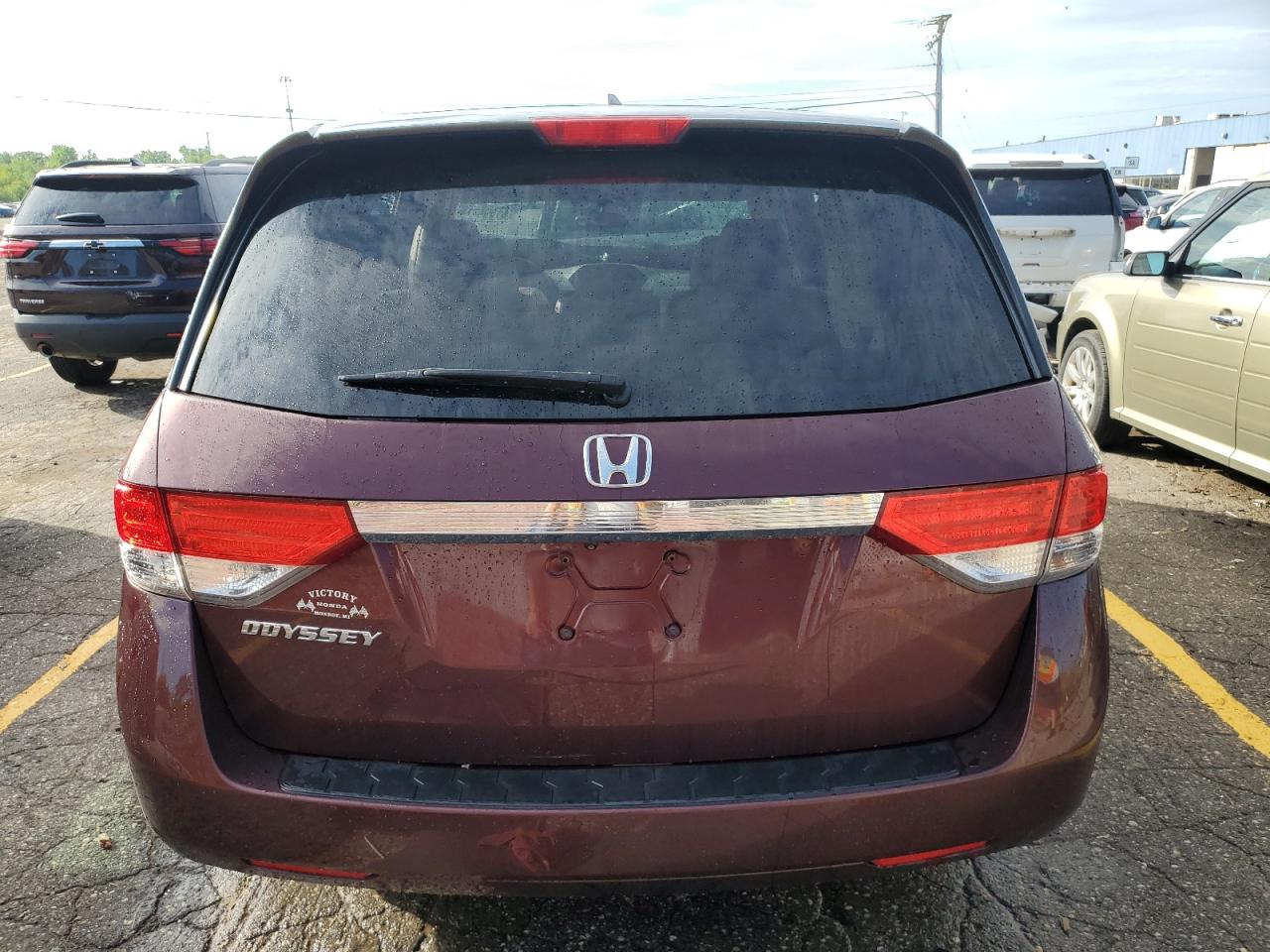 5FNRL5H68FB005803 2015 Honda Odyssey Exl