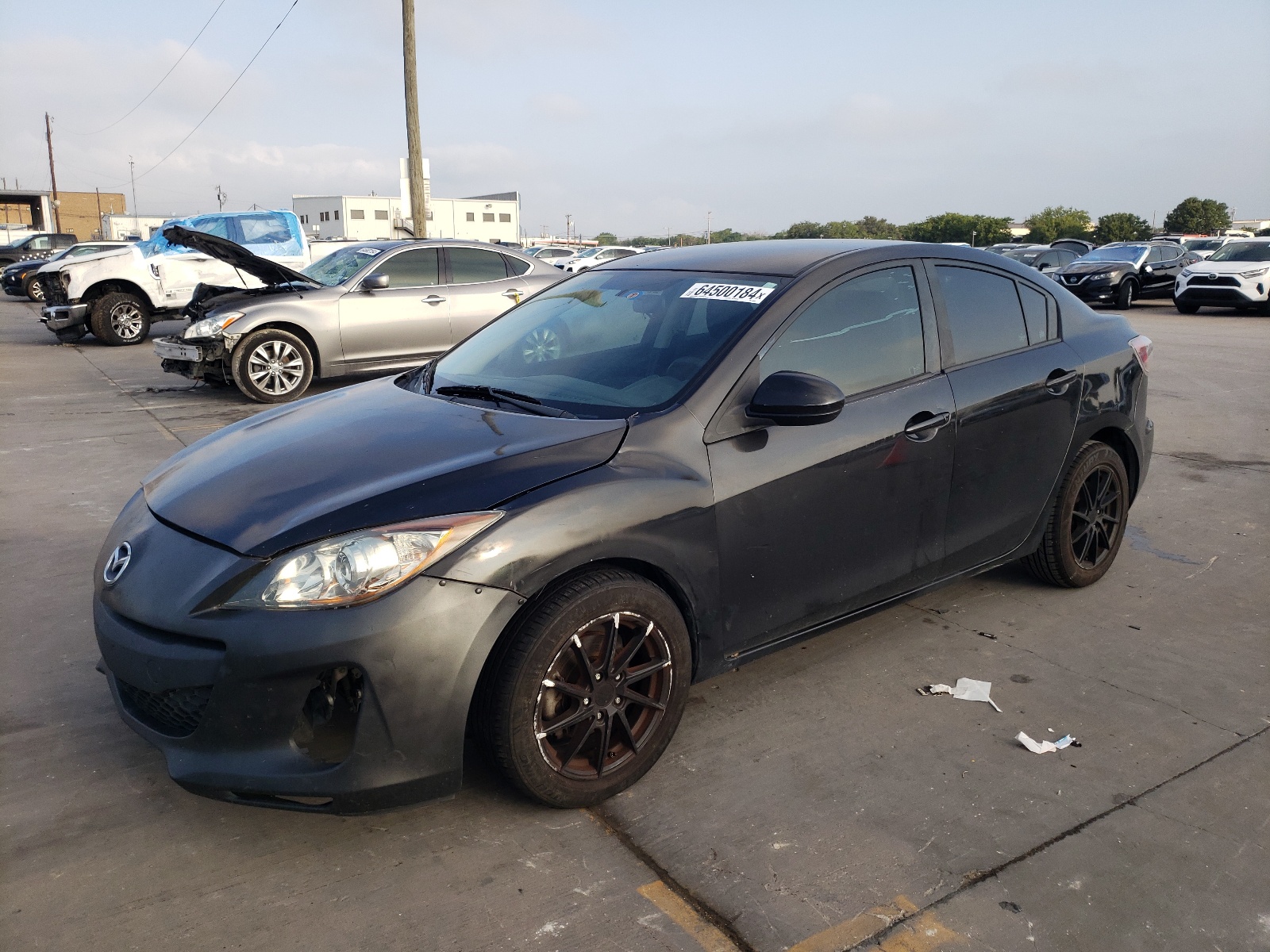 2013 Mazda 3 I vin: JM1BL1TF0D1730321