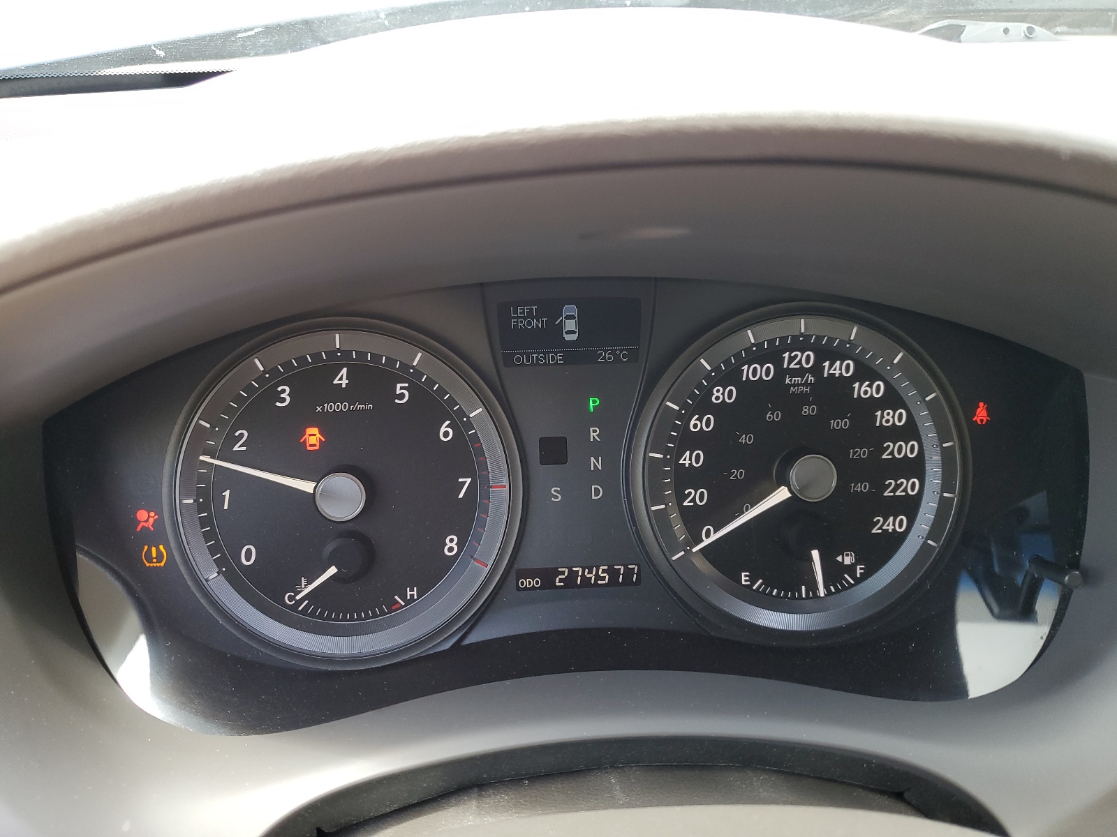 JTHBJ46G082186106 2008 Lexus Es 350