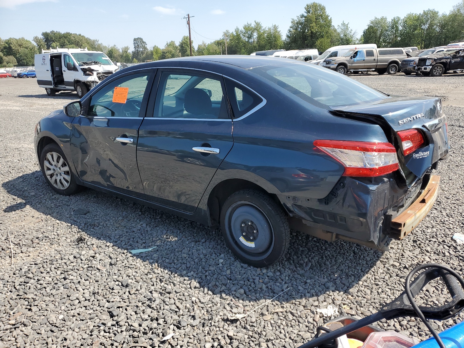 2014 Nissan Sentra S vin: 3N1AB7AP4EL660056