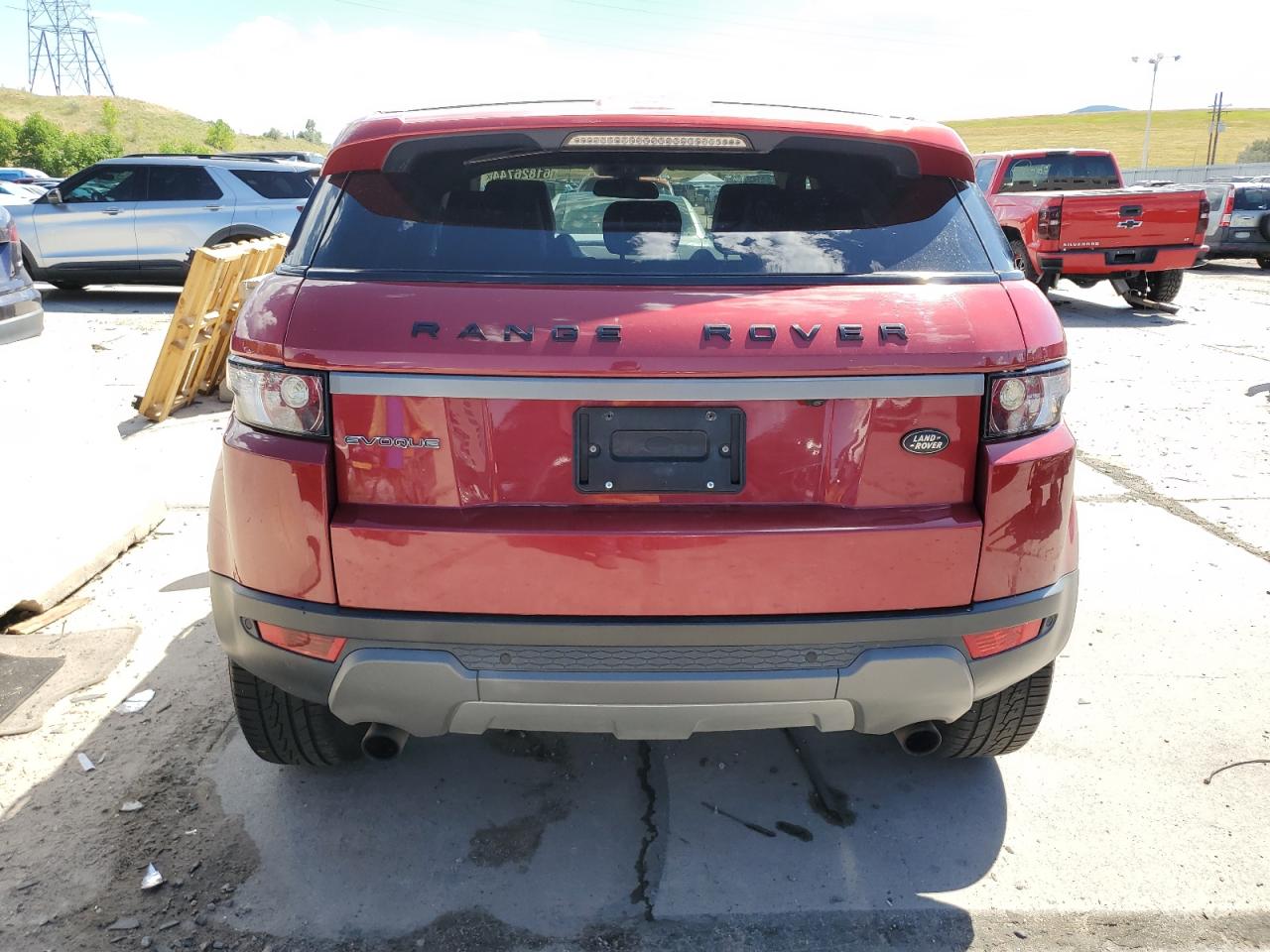 2012 Land Rover Range Rover Evoque Pure Plus VIN: SALVP2BG9CH608010 Lot: 61826744