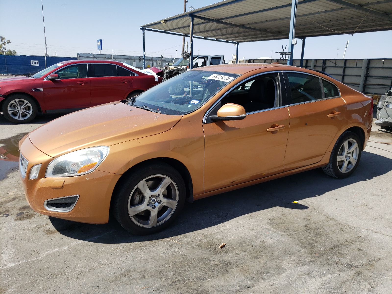 2013 Volvo S60 T5 vin: YV1612FS3D2188268