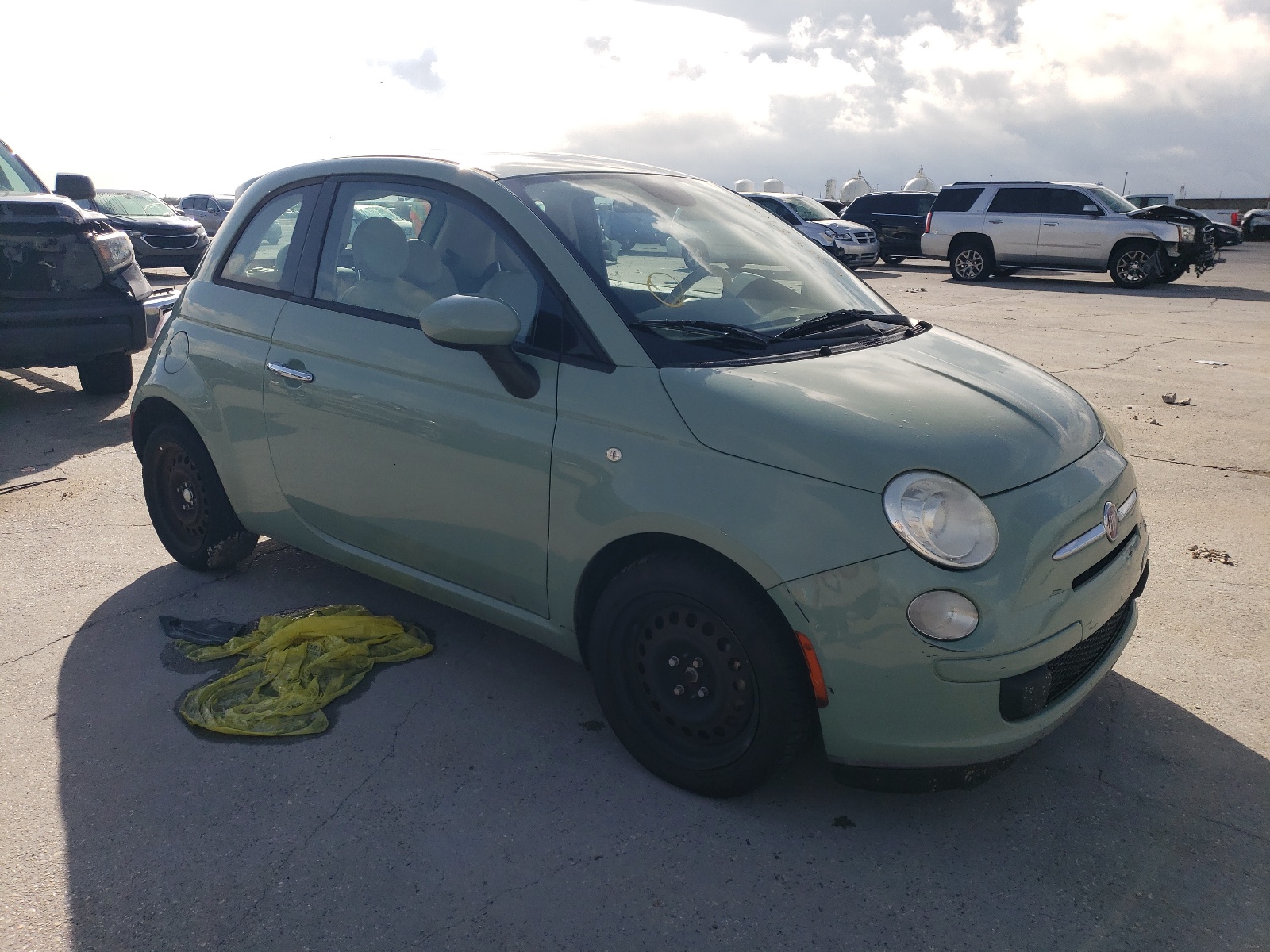 2015 Fiat 500 Pop vin: 3C3CFFAR0FT537091