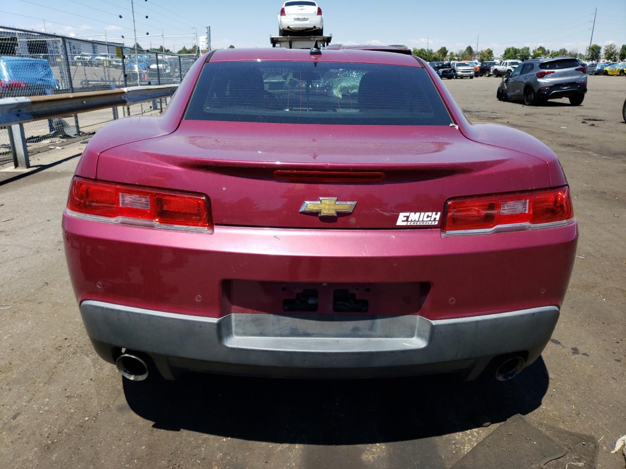 2014 Chevrolet Camaro Lt VIN: 2G1FB1E38E9304051 Lot: 61750334