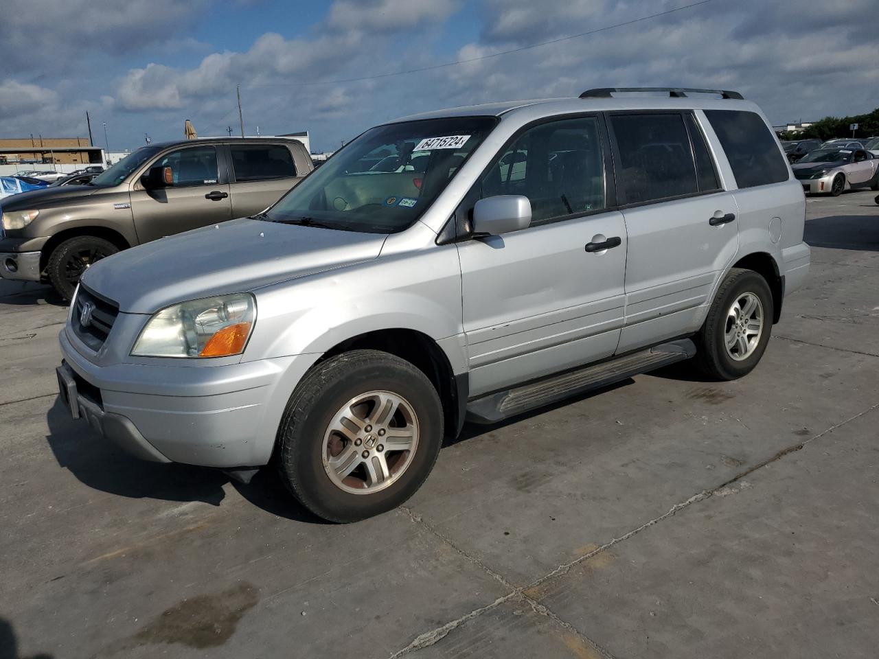 2003 Honda Pilot Exl VIN: 2HKYF18673H523510 Lot: 64715724