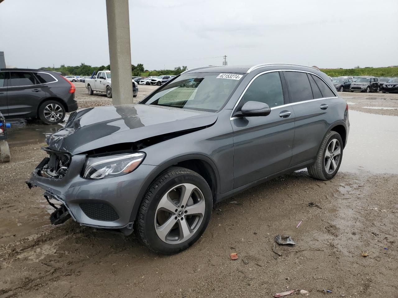 2019 Mercedes-Benz Glc 300 4Matic VIN: WDC0G4KB5KV193845 Lot: 62153274