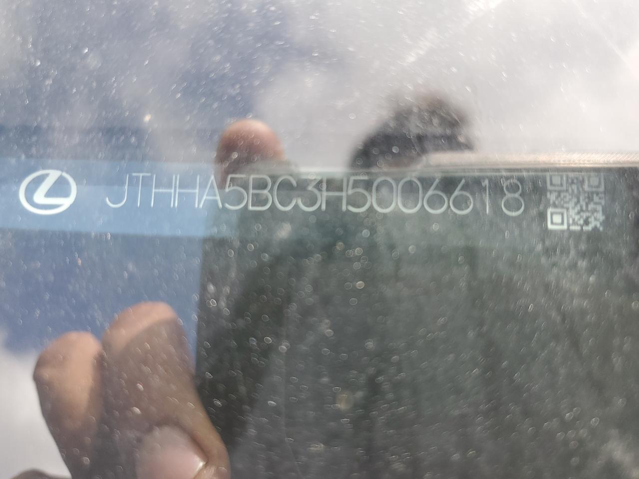 2017 Lexus Rc 200T VIN: JTHHA5BC3H5006618 Lot: 64936124