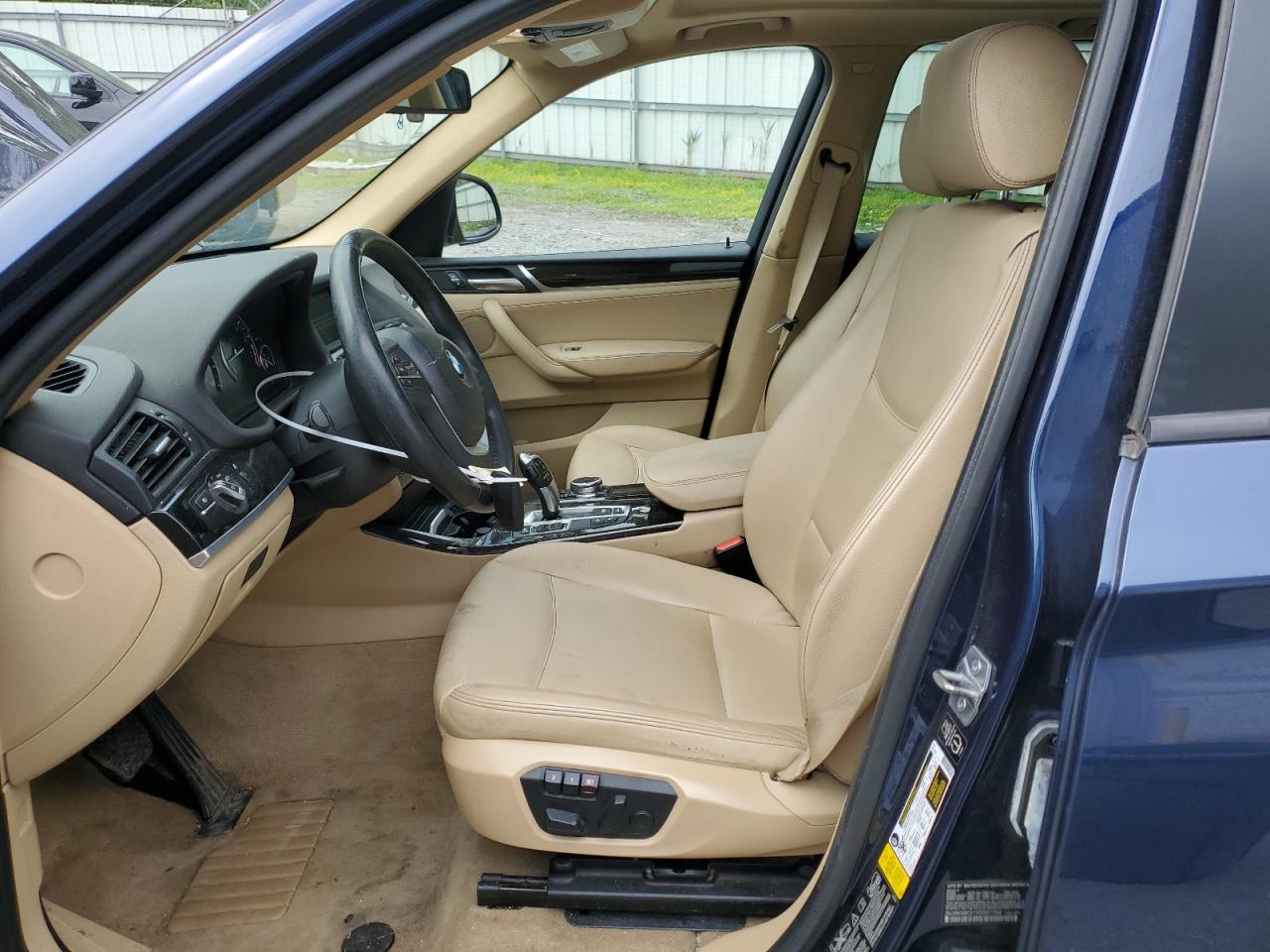 2015 BMW X3 xDrive28I VIN: 5UXWX9C51F0D51754 Lot: 64456644