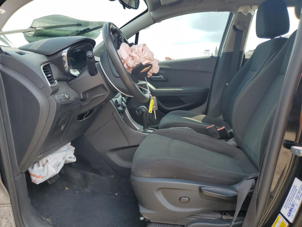 2017 Chevrolet Trax Ls VIN: 3GNCJKSB3HL147908 Lot: 63257074